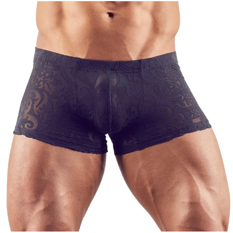 Svenjoyment Boxer Dentelle DEVOR Noir